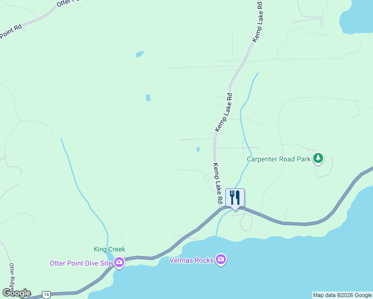 map of restaurants, bars, coffee shops, grocery stores, and more near 2268 B Kemp Lake Road in Sooke