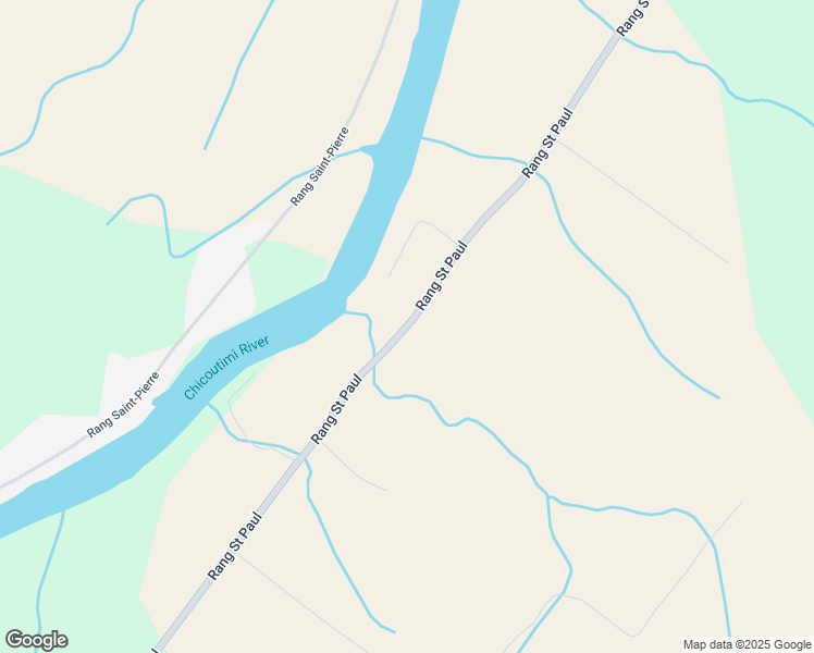 map of restaurants, bars, coffee shops, grocery stores, and more near Rang Saint Paul in Saguenay