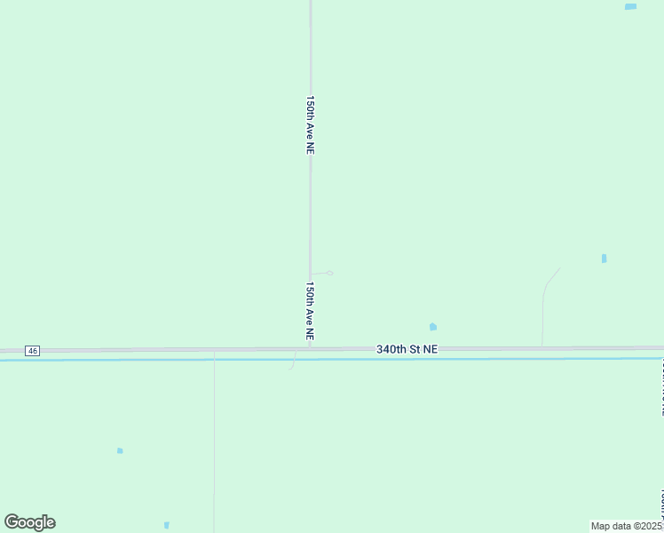 map of restaurants, bars, coffee shops, grocery stores, and more near 34168 150th Avenue Northeast in Middle River