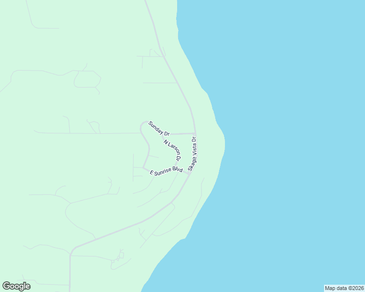 map of restaurants, bars, coffee shops, grocery stores, and more near 4526 North Larson Drive in Oak Harbor