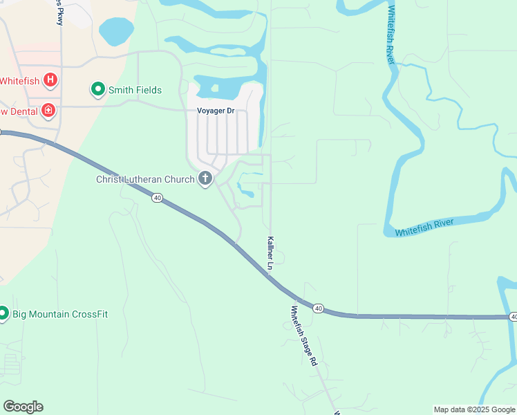 map of restaurants, bars, coffee shops, grocery stores, and more near 6204 Monterra Avenue in Whitefish