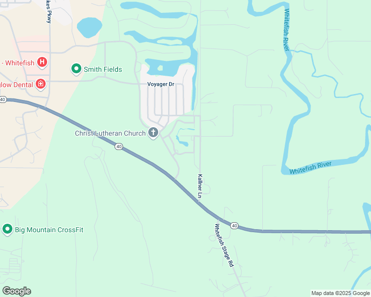 map of restaurants, bars, coffee shops, grocery stores, and more near 6204 Monterra Avenue in Whitefish