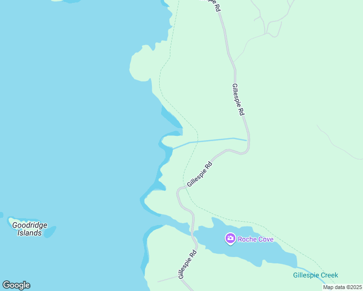 map of restaurants, bars, coffee shops, grocery stores, and more near 1424 Gillespie Road in Sooke