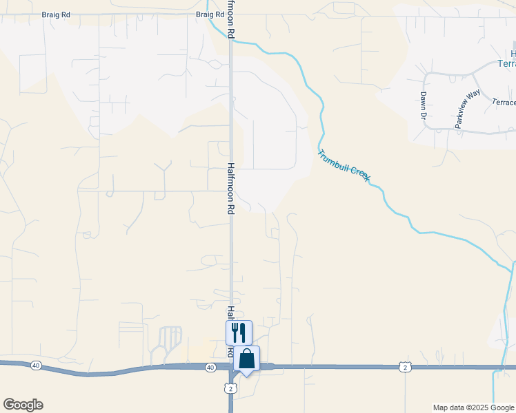 map of restaurants, bars, coffee shops, grocery stores, and more near 240 Toftum Lane in Columbia Falls