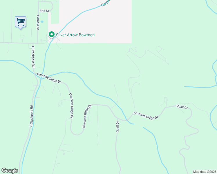 map of restaurants, bars, coffee shops, grocery stores, and more near 18266 Grouse Lane in Mount Vernon