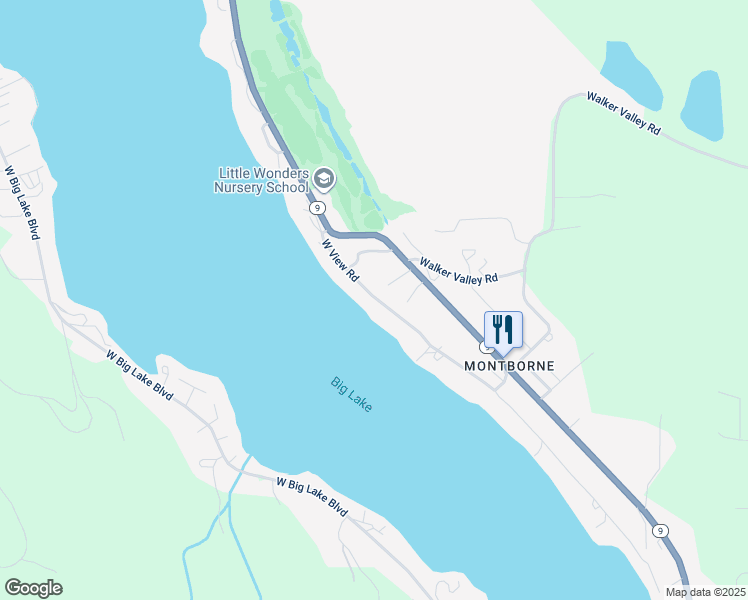 map of restaurants, bars, coffee shops, grocery stores, and more near in Big Lake