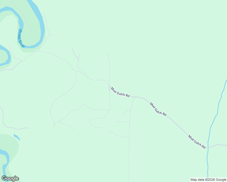 map of restaurants, bars, coffee shops, grocery stores, and more near 1314 Mud Gulch Road in Priest River