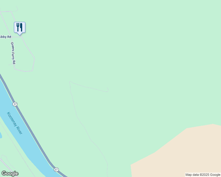 map of restaurants, bars, coffee shops, grocery stores, and more near 391 Nixon Road in Libby