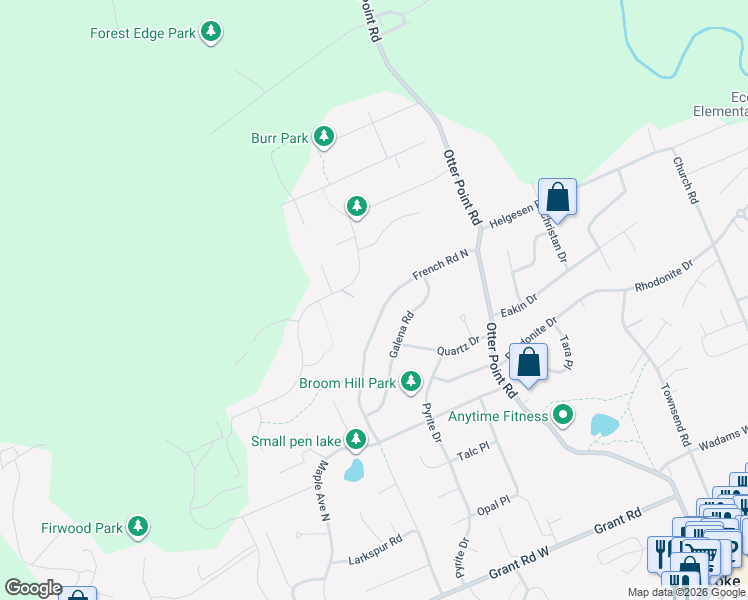 map of restaurants, bars, coffee shops, grocery stores, and more near in Sooke