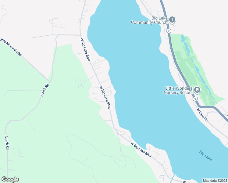 map of restaurants, bars, coffee shops, grocery stores, and more near 17911 West Big Lake Boulevard in Mount Vernon