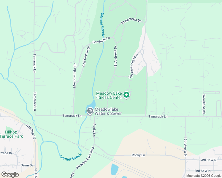 map of restaurants, bars, coffee shops, grocery stores, and more near 556 Saint Andrews Drive in Columbia Falls