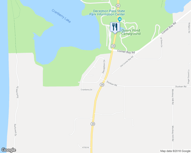 map of restaurants, bars, coffee shops, grocery stores, and more near 641 West Littlerock Court in Oak Harbor