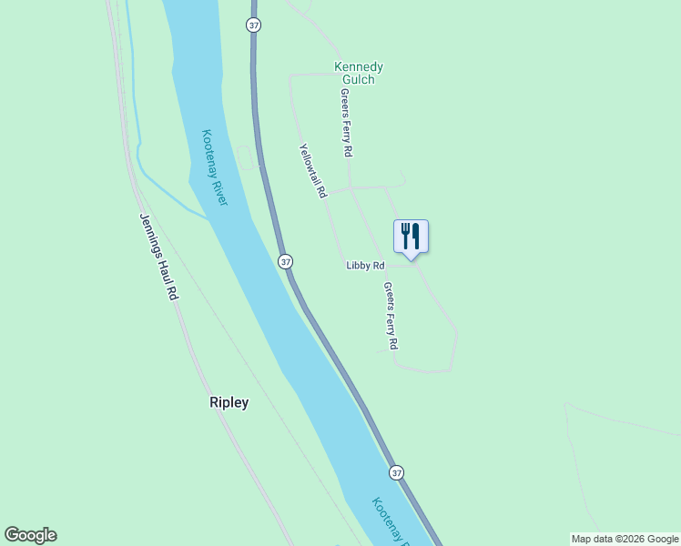 map of restaurants, bars, coffee shops, grocery stores, and more near 16 Libby Road in Libby