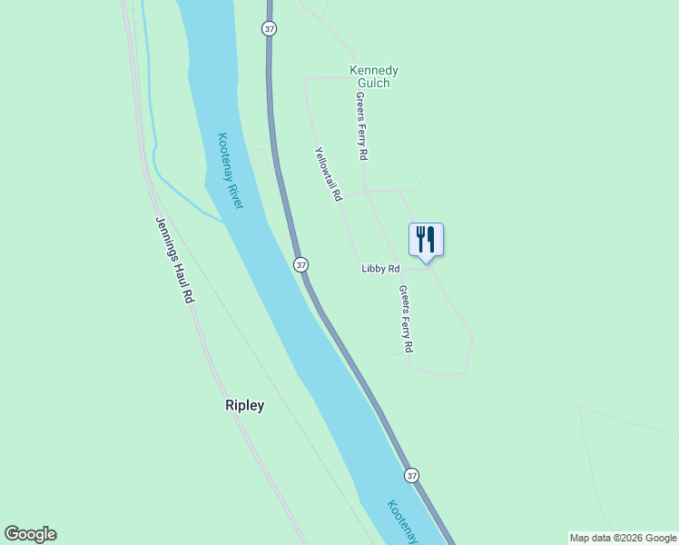 map of restaurants, bars, coffee shops, grocery stores, and more near 16 Libby Road in Libby