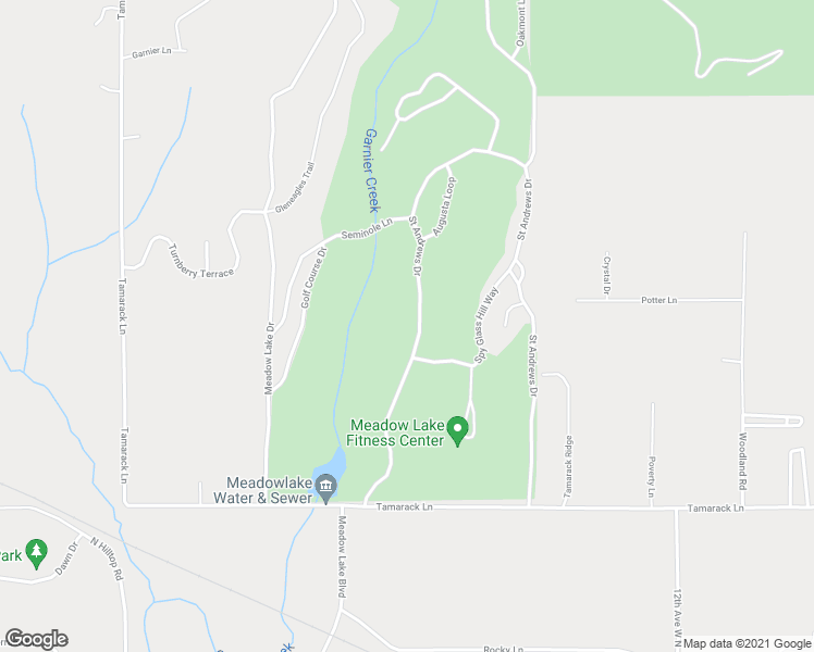 map of restaurants, bars, coffee shops, grocery stores, and more near 616 Saint Andrews Drive in Columbia Falls