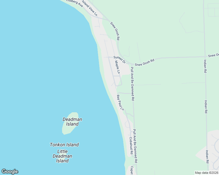 map of restaurants, bars, coffee shops, grocery stores, and more near 17558 Ray Paul Lane in La Conner