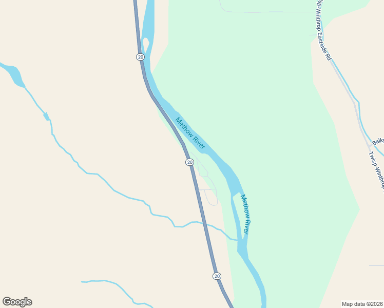 map of restaurants, bars, coffee shops, grocery stores, and more near 19961 Highway 20 in Twisp