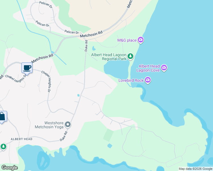 map of restaurants, bars, coffee shops, grocery stores, and more near 263 Dutnall Road in Victoria