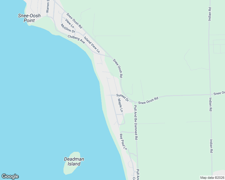 map of restaurants, bars, coffee shops, grocery stores, and more near 9862 Sunset Drive in La Conner