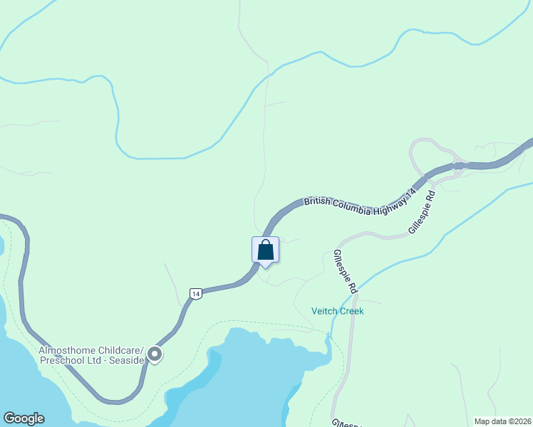 map of restaurants, bars, coffee shops, grocery stores, and more near 5158 Sooke Road in Sooke