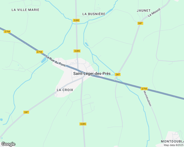 map of restaurants, bars, coffee shops, grocery stores, and more near in Saint-Léger-des-Prés