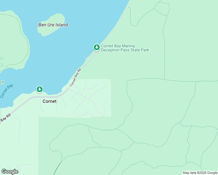 map of restaurants, bars, coffee shops, grocery stores, and more near 5180 Ridgeline Place in Oak Harbor