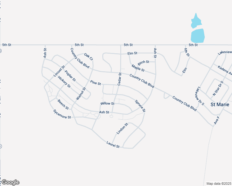 map of restaurants, bars, coffee shops, grocery stores, and more near 296-298 Cedar Street in St. Marie