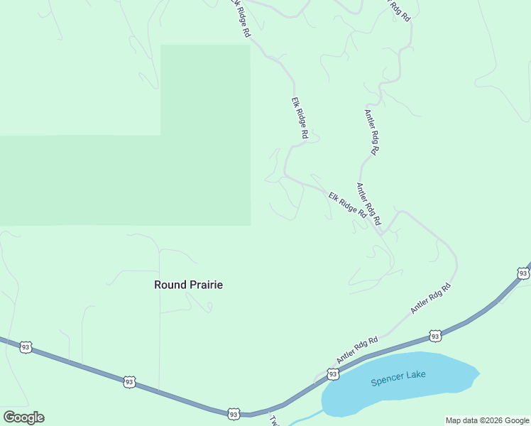 map of restaurants, bars, coffee shops, grocery stores, and more near Elk Ridge Lane in Whitefish