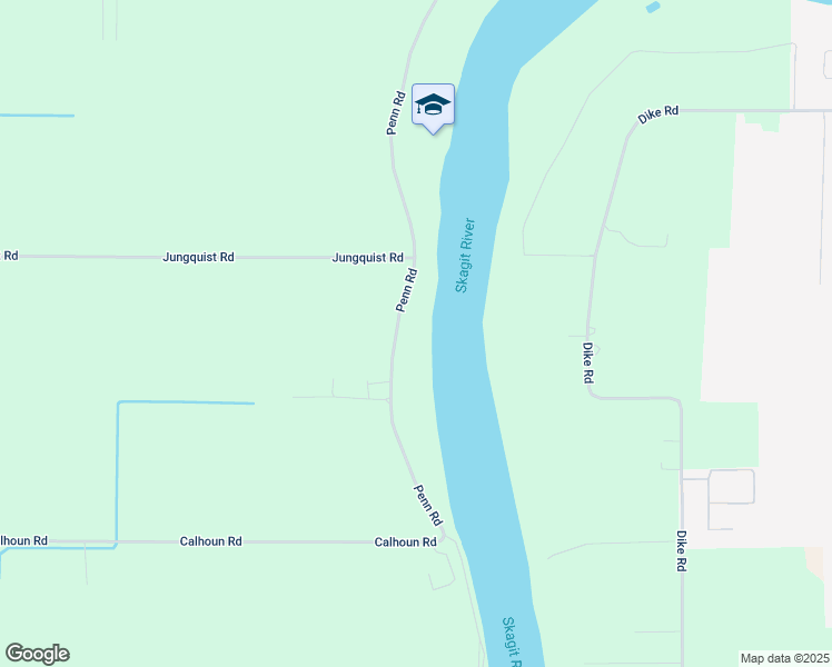 map of restaurants, bars, coffee shops, grocery stores, and more near 16501-16999 Penn Road in Mount Vernon