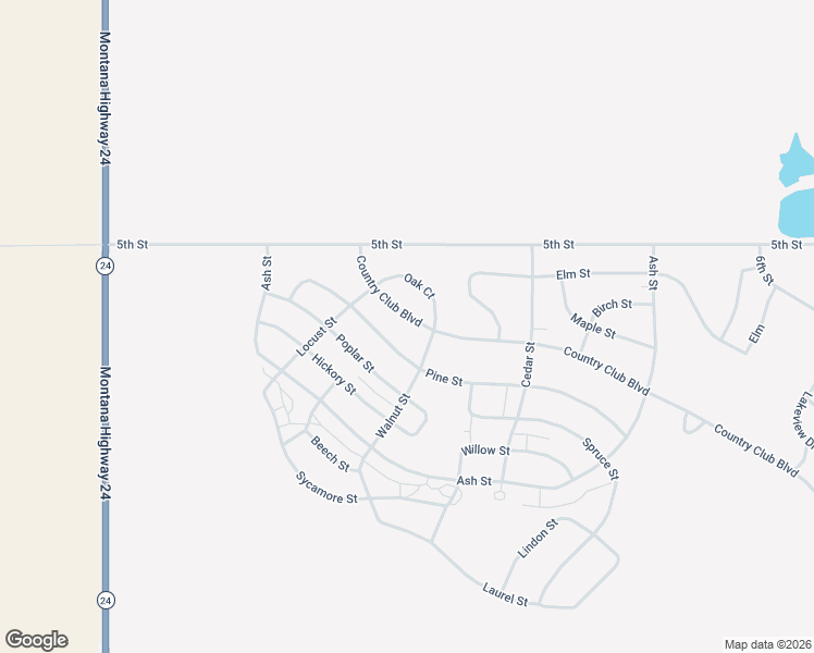 map of restaurants, bars, coffee shops, grocery stores, and more near Walnut Street in St. Marie