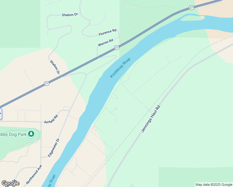 map of restaurants, bars, coffee shops, grocery stores, and more near 57 Leisure Lane in Libby