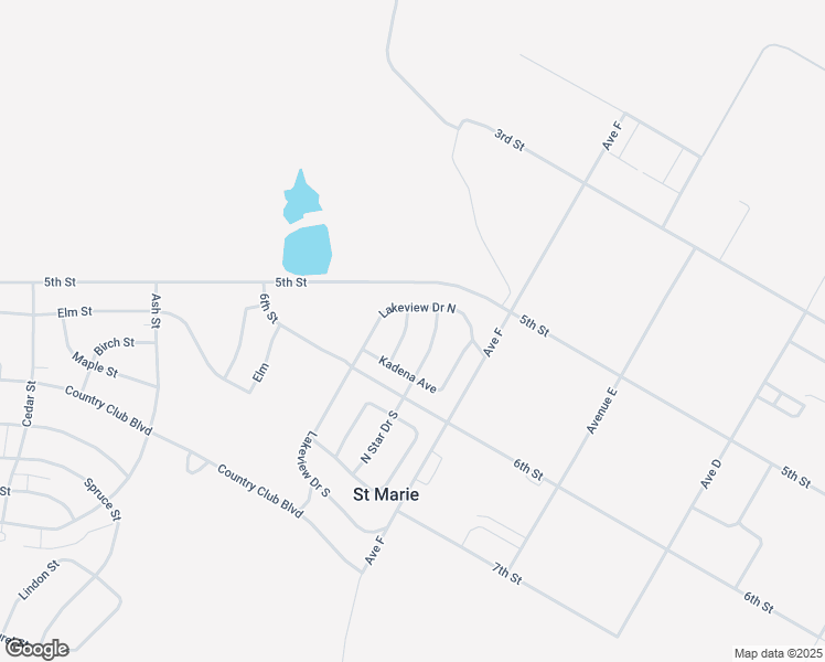 map of restaurants, bars, coffee shops, grocery stores, and more near 134 Running Deer Avenue in Saint Marie