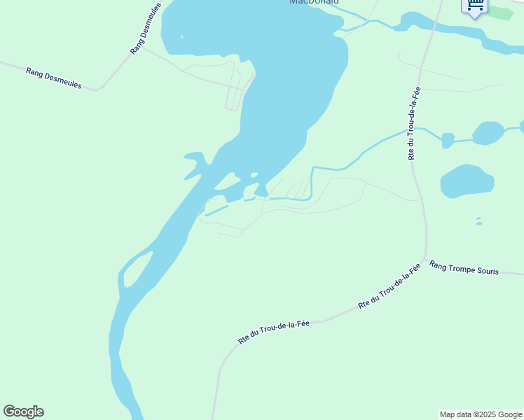 map of restaurants, bars, coffee shops, grocery stores, and more near 19 Chemin des Érables in Desbiens