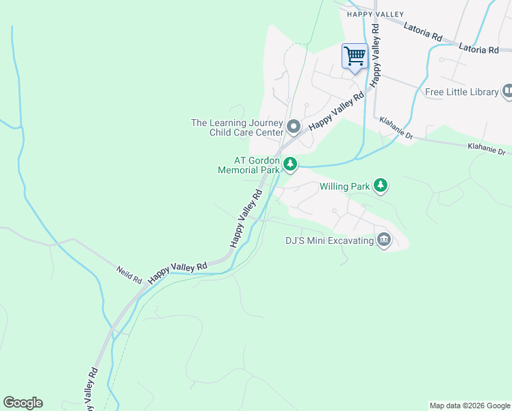 map of restaurants, bars, coffee shops, grocery stores, and more near 3703 Happy Valley Road in Victoria