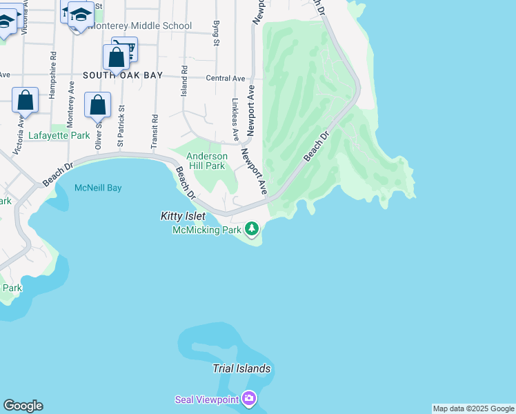 677 Beach Drive, Oak Bay BC Walk Score