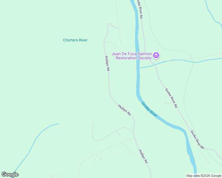 map of restaurants, bars, coffee shops, grocery stores, and more near 3032 Phillips Road in Sooke