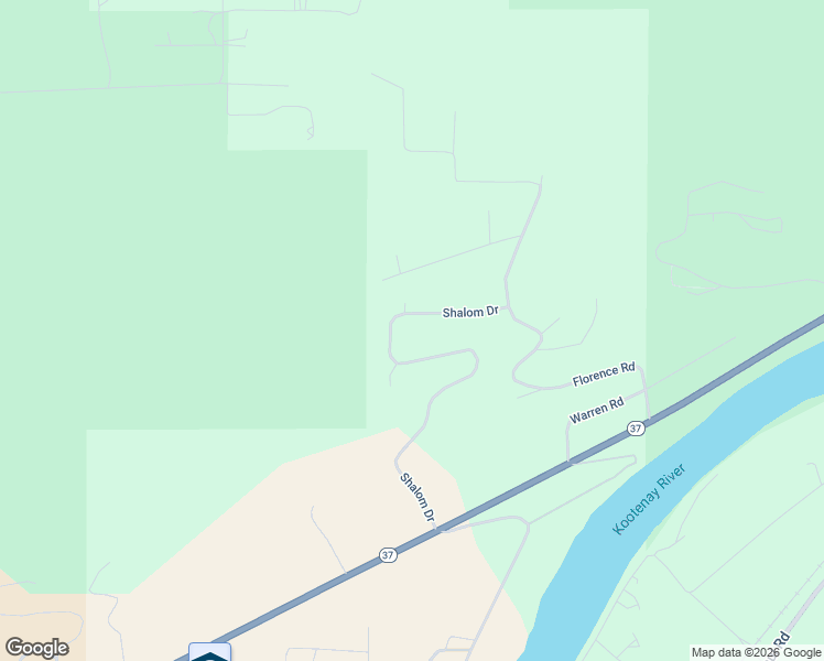 map of restaurants, bars, coffee shops, grocery stores, and more near 606 Shalom Drive in Libby