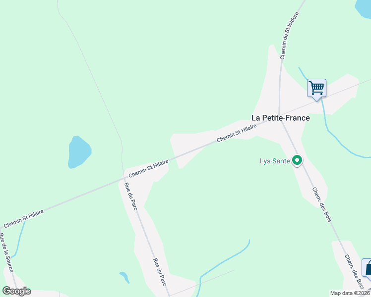 map of restaurants, bars, coffee shops, grocery stores, and more near 218 Chemin Saint Hilaire in Grande-Rivière