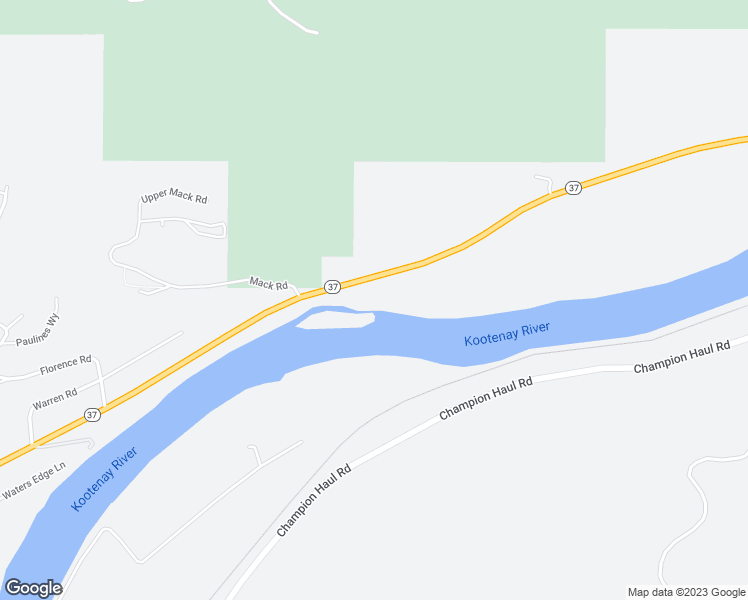 map of restaurants, bars, coffee shops, grocery stores, and more near 2986 Highway 37 in Libby