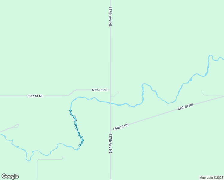 map of restaurants, bars, coffee shops, grocery stores, and more near 6898 137th Avenue Northeast in Park River