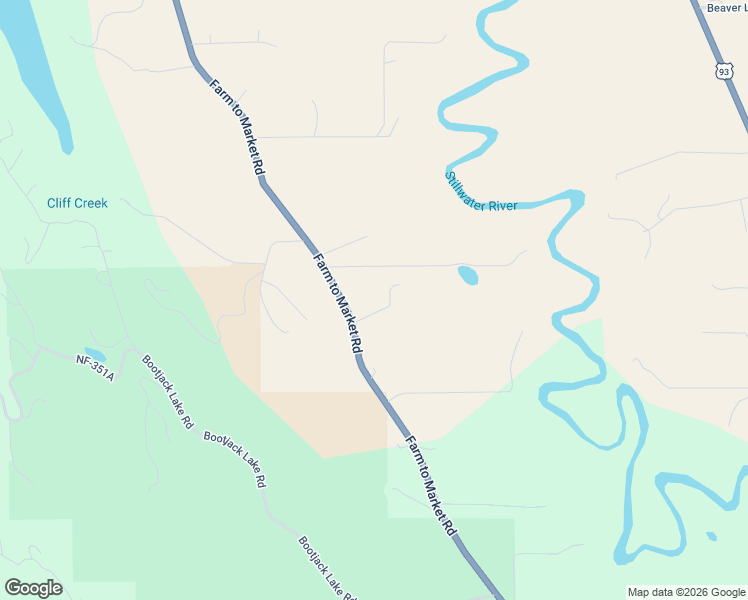 map of restaurants, bars, coffee shops, grocery stores, and more near 7115 Farm to Market Road in Whitefish