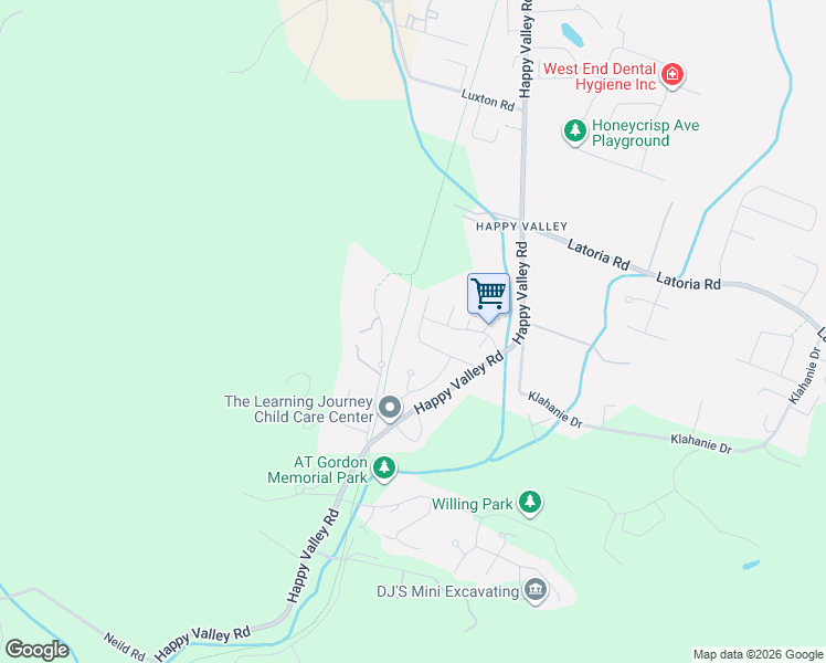 map of restaurants, bars, coffee shops, grocery stores, and more near in Victoria