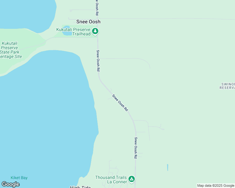 map of restaurants, bars, coffee shops, grocery stores, and more near 15849 Snee Oosh Road in La Conner