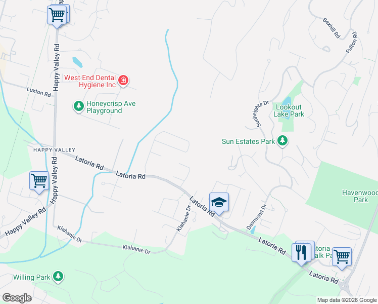 map of restaurants, bars, coffee shops, grocery stores, and more near in Capital