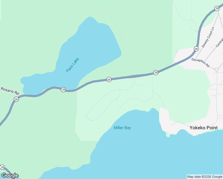 map of restaurants, bars, coffee shops, grocery stores, and more near 15690 North Deception Shores Drive in Anacortes