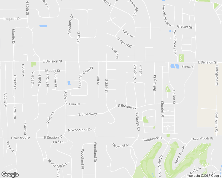 map of restaurants, bars, coffee shops, grocery stores, and more near 3809 Ridge Court in Mount Vernon