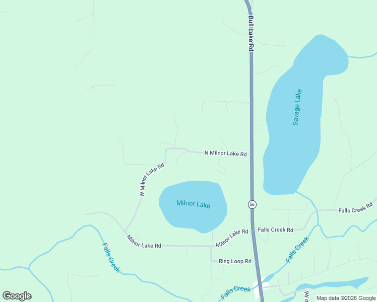 map of restaurants, bars, coffee shops, grocery stores, and more near North Milnor Lake Road in Troy
