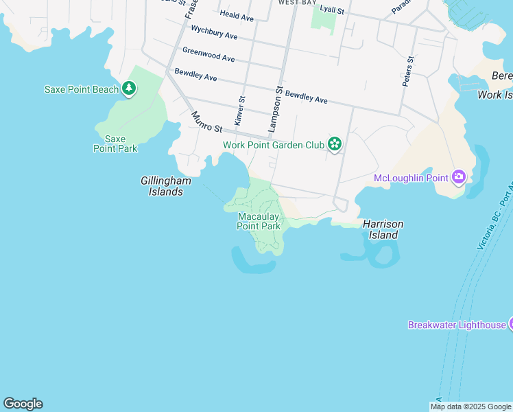 map of restaurants, bars, coffee shops, grocery stores, and more near 304 Clifton Terrace in Victoria