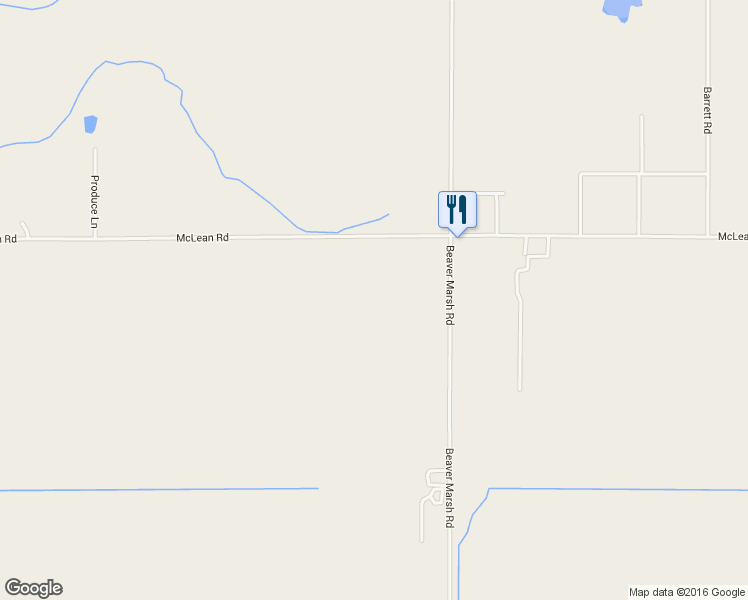 map of restaurants, bars, coffee shops, grocery stores, and more near 15822 McLean Road in Mount Vernon