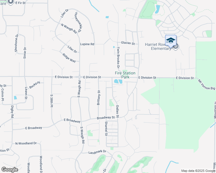 map of restaurants, bars, coffee shops, grocery stores, and more near 142 Shantel Street in Mount Vernon